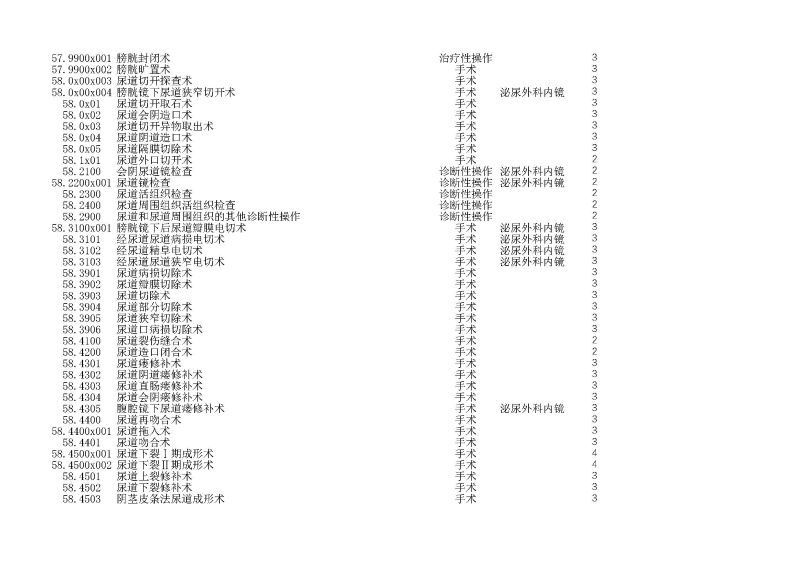泰康同濟（武漢）醫(yī)院2024年手術操作分級目錄_頁面_166