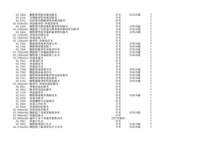 泰康同濟（武漢）醫(yī)院2024年手術操作分級目錄_頁面_176